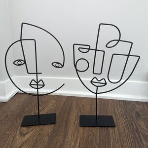 Picasso metal decoration